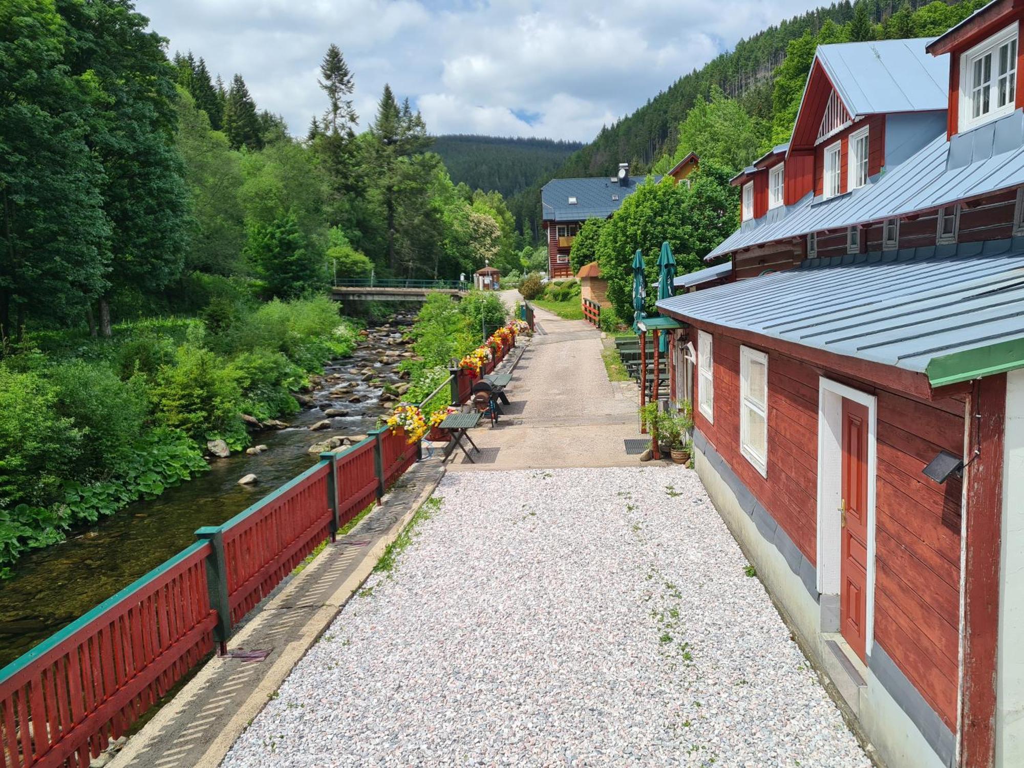 Pension Modrá Hvězda Dolní Malá Úpa Exterior foto