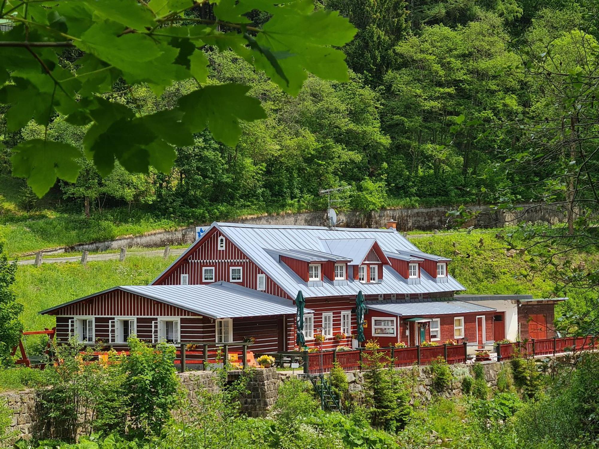 Pension Modrá Hvězda Dolní Malá Úpa Exterior foto