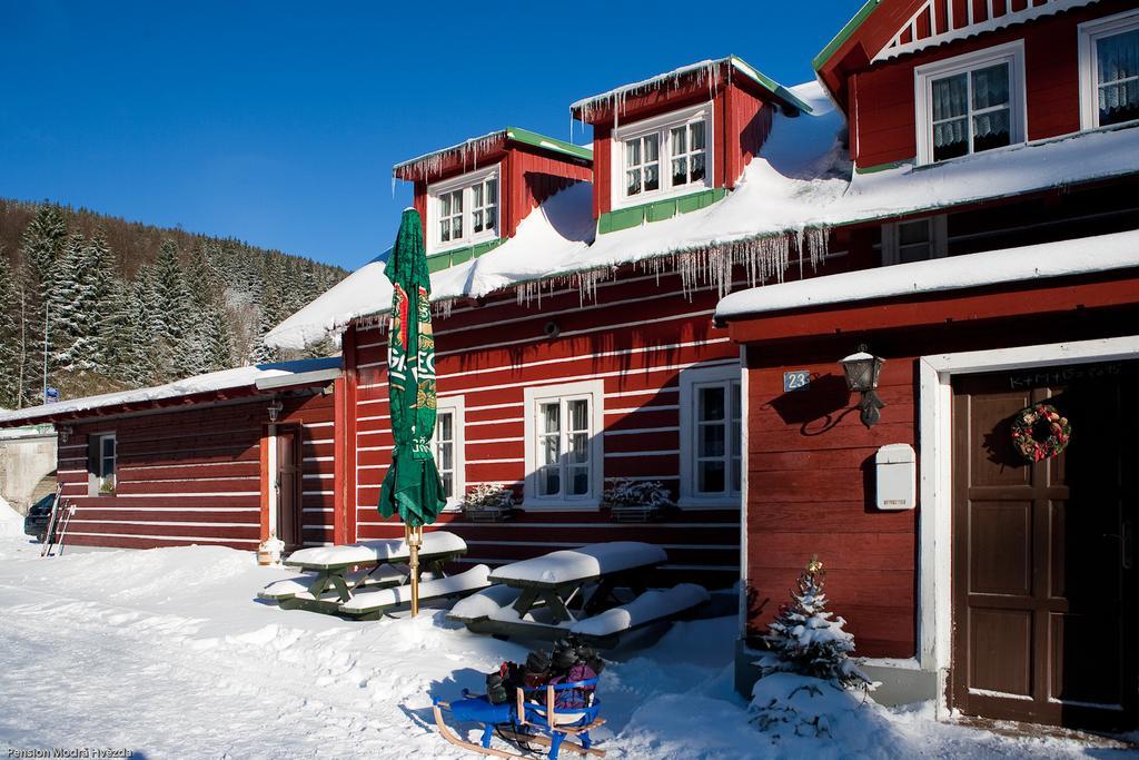 Pension Modrá Hvězda Dolní Malá Úpa Exterior foto