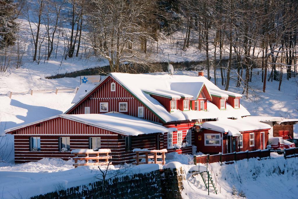 Pension Modrá Hvězda Dolní Malá Úpa Exterior foto